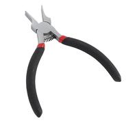 Jeffergarden Pinza a Naso Piatto per Gioielli Che Producono Pinze a Naso a Ago Piatto 5 Pollici con Manici Immersi in PVC Progettati Ergonomicamente