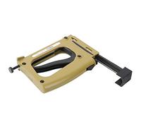 Jeffergarden Pistola Sparachiodi Manuale HM515, Lega di Alluminio, Regolazione Automatica dei Chiodi, Ideale per la Produzione di Mobili e Pelletteria