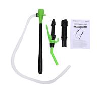 Jeffergarden Pompa a Sifone Elettrica, Pompa Portatile a Batteria per | Controllo del Flusso Regolabile, Filtro Fine, per Acqua Benzina Cherosene, Tubo da 35,4 in, a Tenuta Stagna, 2 Gpm