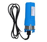 Jeffergarden Pompa Sommersa Solare per Pozzi Profondi 96W 1.7GPM 70m Prevalenza Immersione con Cavo da Filtro in Acciaio Inox per Irrigazione Pozzi Abbeveraggio Bestiame (DC12V)