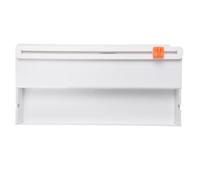 Jeffergarden Portarotolo in Plastica con Fessura Interna di 40x9,3x4 Cm. Supporta Materiale da 38 Cm di Larghezza, Strumento Artigianale per Progetti Maker 3, Accessori per Macchine da Incisione con