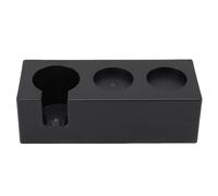 Jeffergarden Pressa per caffè, Tappetino per caffè in ABS per Portafiltro da 51 Mm e 54 Mm, Organizer Efficiente per la Casa e i Bar (BLACK)
