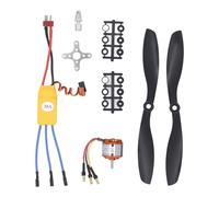 Jeffergarden Prestazioni Potenti, compatibilità Versatile con la Batteria, Leggero e Affidabile Motore Brushless 1400KV 30A Kit ESC Drone RC Quadcopter per A2212 10T Multicopter, con 1045