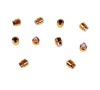 Jeffergarden Punta per Interruttore Pickup per Chitarra Elettrica da 10 Pezzi, Selettore in Plastica Vintage Dorata, Accessori per Chitarra per Interruttore a 3 Vie e 5 Vie, Installazione Facile,