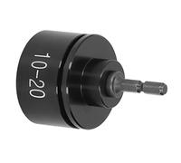 Jeffergarden Punta per Tappatrice Elettrica, Metallo e Silicone, Efficiente Strumento per Sigillare Bottiglie per Coperchi da 10 Mm a 20 Mm, Ideale per Bevande e Cosmetici