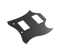 Jeffergarden PVC HH Guitar Pickguard Scratch Plate SG Chitarre Elettriche 3 Ply Pellicola Protettiva di Ricambio