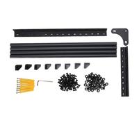 Jeffergarden Rack di Stoccaggio per Filamenti per Stampante 3D, Scaffale per Montaggio a Parete in Lega di Alluminio può Contenere 12 Rotoli con Design a Doppio Livello, per Deposito di