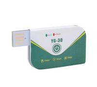 Jeffergarden Registratore di Temperatura USB, Registratore Dati di umidità Impermeabile per il Monitoraggio della Catena del Freddo, da -22 °F a 158 °F, 60000 Voci, Ideale per la Logistica dei