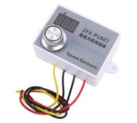 Jeffergarden Regolatore di velocità del Motore Pwm Display Digitale da | CA 220 V, Potenza 500 W, per Termoventilatori per Utensili, Uso Domestico Industriale, Installazione Semplice
