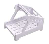 Jeffergarden Rotoli, Modulo Continuo, Supporto per Stampa, Montaggio Semplice, Ampia Applicazione, Compatibile con, 7 Pollici per 4,33 Pollici Bianco, Magazzino, Ufficio