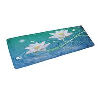 Jeffergarden Runner da Bagno Lungo Tappetino in Flanella Morbido e Confortevole Antiscivolo per Bagno Soggiorno (50 * 80 cm)