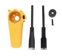 Jeffergarden Scalpello Elettrico per Smerigliatrice Angolare per Lavorazione del Legno Scalpello Modificato, Kit Adattatore per Smerigliatrice Angolare, Utensili Adattatori per per Intaglio del