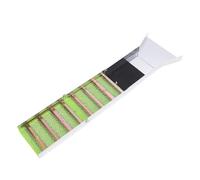 Jeffergarden Scatola per Chiuse d'oro, Kit di Panning in Lega di Alluminio, Raccolta Efficiente dell'oro, Design Portatile per la Prospezione Fluviale