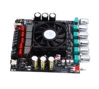 Jeffergarden Scheda Amplificatore Audio a 2.1 XY-HT21MAX 2X200W + Amplificatore Subwoofer di Potenza Digitale 400W per Altoparlante Esterno per Auto Home Theater