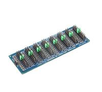 Jeffergarden Scheda Resistore Programmabile, Resistore Regolabile con Terminale a Vite per Gamma da 0,1R a 999R per Esperimenti Didattici e Ingegneria Elettronica