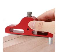 Jeffergarden Scriba Centrale 95mm in Lega di Alluminio per Marcatura del | Strumento per tracciare il centro da 95 mm Calibro per marcatura per la lavorazione del legno in lega di alluminio con