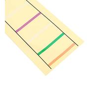 Jeffergarden Segnatasti per Dita, Etichetta Adesiva in Plastica per Principianti di Violoncello, Facile da Usare e Rimovibile, Aiuta Nella Pratica della Posizione delle Dita, Compatibile con (1/2)