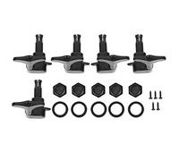 Jeffergarden Set Accordatori per Basso, Lega di Zinco, Accordatura Rapida e Precisa, Accessori per Basso a 5 Corde per Musicisti e Artisti (BLACK)