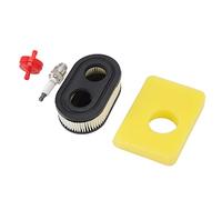 Jeffergarden Set Candele Filtro Olio, Set Candele Filtro Aria, Spugna Aria in Cotone per Tosaerba con Olio, e Candela Professionale per Tosaerba