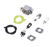 Jeffergarden Set Carburatore per Motosega 33CC, Kit Carburatore in Alluminio di Facile Installazione per Accessori di Ricambio per Generatore UT-10781 RY74003D