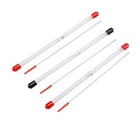 Jeffergarden Set di Aghi per Aerografo 3 Pezzi Punta per Aerografo Fengda 0,2 Mm 0,3 Mm 0,5 Mm Punte per Aghi per Aerografo Accessori di Ricambio
