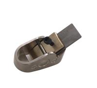 Jeffergarden Set di Taglierine per Aereo in Ottone da 5 Pezzi, Strumento da Liutaio per Violino con Suola Curva per la Lavorazione del Legno con Lame in Acciaio Regolabili (SILVER)