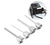 Jeffergarden Set Ugelli per Pistola Termica, Lega di Alluminio, Prestazioni di Tenuta, Compatibile con Pistola Termica 850 852D 950, Ideale per Strumenti di Saldatura e Riparazione del Telefono
