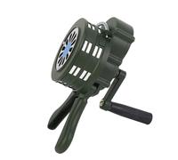 Jeffergarden Sirena di Emergenza Ad Azionamento Manuale, Lega di Alluminio, Volume Regolabile di 110 DB per Casa, Scuole, Depositi di Petrolio