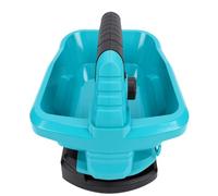 Jeffergarden Spanditore Manuale per Prato, Tramoggia 3,3 Litri, Larghezza | Corpo in Plastica, Alimentato a Batteria, Uso Fertilizzante, Sale Roccioso e Fondente per Ghiaccio, Compatibile con