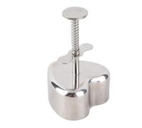 Jeffergarden Stampo per Palline di Riso a Forma di Cuore, Pressa per Onigiri per Sushi Maker in Acciaio Inossidabile 304, Pressa per Alimenti Facile Fai da Te, 9,3 X 7,5 X 2,5 Cm per Modellare il