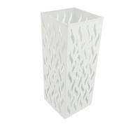 Jeffergarden Stand Ombrello Porta Interno Metal Rain Organizzatore Organizzatore Organizzatore Purca per Casa e Ufficio (WHITE)