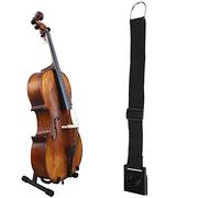 Jeffergarden Tappetino Antiscivolo per Violoncello Lunghezza Regolabile in Tessuto Oxford Cintura Antiscivolo per Violoncello da 36 Cm a 70 Cm per Musicisti