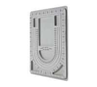 Jeffergarden Tappetino di Design con Perline Collana con Perline Organizzatore di Gioielli Vassoio Strumento Artigianale Fai-da-te Organizzatore Floccato Creazione di Strumenti di Progetto di