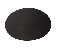 Jeffergarden Tappetino per Barbecue Lavabile Stuoia del Silicone del BBQ della Cucina del Fornello Resistente al Calore Antiaderente Del Nero Rotondo 40cm