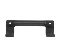Jeffergarden Tavola da Stiratura a Parete Porta Portain Storage Portasella per Lavanderia Organizzatore Gancio di Salvataggio (BLACK)