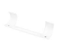Jeffergarden Tavola da Stiratura a Parete Porta Portain Storage Portasella per Lavanderia Organizzatore Gancio di Salvataggio (WHITE)