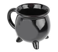 Jeffergarden Tazza Calderone delle Streghe, Decorazioni di Halloween Tazze da caffè Spettrali Tazza da caffè in Ceramica Grande per Donna Tazza Gotica novità 3D in Porcellana