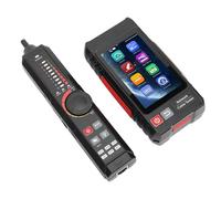 Jeffergarden Tester per Cavi Ethernet, Localizzatore di Cavi di Rete Touch Screen con Rilevamento PoE, Misurazione della Lunghezza del Cavo per Utenti di Rete RJ45