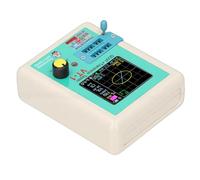Jeffergarden Tester per Transistor Curva VI, Strumento Diagnostico per Circuiti Stampati Portatile ABS con Decodifica a Infrarossi, Risoluzione 0,1 V, Test da 10 a 9000 Hz, per Studenti Tecnici di