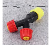 Jeffergarden Testina Irrigatore, Spruzzatore per Irrigazione in Plastica, Ugello G1/2 Pollici per Prato da Giardino di Facile Installazione per Agricoltura e Paesaggio