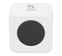 Jeffergarden Timer Visivo di produttività, Materiale ABS, 4 Tempi Preimpostati, Facile Utilizzo per Studiare e Cucinare (WHITE)