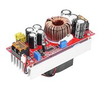 Jeffergarden Trasformatore Step-up A Corrente Costante da 1500 W, Convertitore Step-up di Tensione DC-DC Modulo di Alimentazione Boost da 10-60 V A 12-97 V 30 A, per Guida di Lampioni Solari,