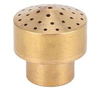 Jeffergarden Ugello per Fontana, Testina di Spruzzo d'Acqua in Ottone, Decorazione per Giardino e Laghetto, Dimensione 1 Pollice 32 Mm Adatto a Varie Fontane e Paesaggi (Denti Interni a 2 Punte da