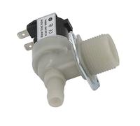 Jeffergarden Valvola di Ingresso a una Via, Plastica ABS, Controllo Efficiente dell'acqua, Alta e Bassa Temperatura Adatta per la Sostituzione del Modello di Lavatrice