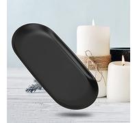 Jeffergarden Vassoio Portacandele, Organizer in Acciaio Inossidabile per Cucina, Design Compatto per Aromaterapia e Conservazione di Snack, Dimensioni 9,1x3,7 Pollici (#1)