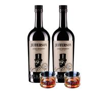 JEFFERSON Amaro Importante 2pz 70cl + 2 bicchieri"Equilibrio"