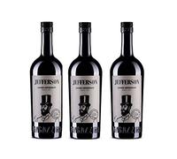 LIQUORE JEFFERSON AMARO IMPORTANTE 30° - Liquore amaro di erbe - Confezione 3 bottiglie 0,7 L