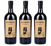 Jefferson Amaro Importante, 700 ml, Ideale per Bitter e Vermout, confezione da 3 bottiglie, gradazione 30%