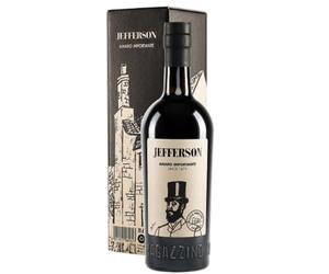 Jefferson Amaro Importante, 700 ml, Note Agrumate ed Erbacee, Ideale con Bitter e Vermouth, Botaniche Selezionate e Raccolte a Mano, Jefferson Amaro Calabrese, Confezione Regalo, 30% Vol.