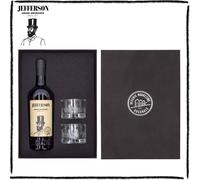 Jefferson Amaro Importante 70cl Tailor Made - Confezione Regalo con 2 Bicchieri